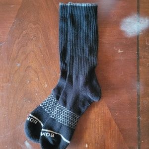 Bombas Men's Merino Wool Calf Socks Black